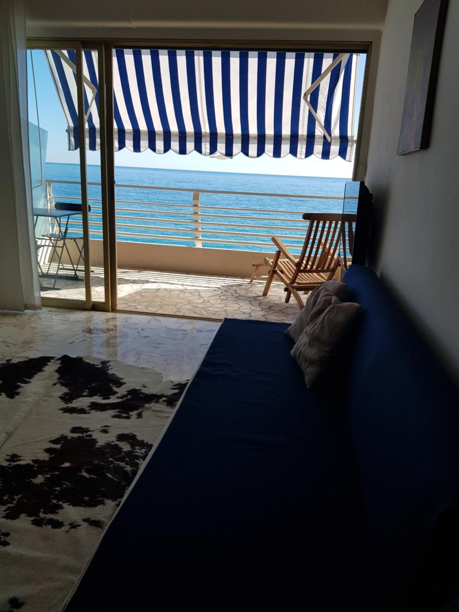 Menton Front Bord De Mer Cote D'Azur Florentina Sea View French Riviera Proche Monaco Montecarlo Superb Studio Extérieur photo