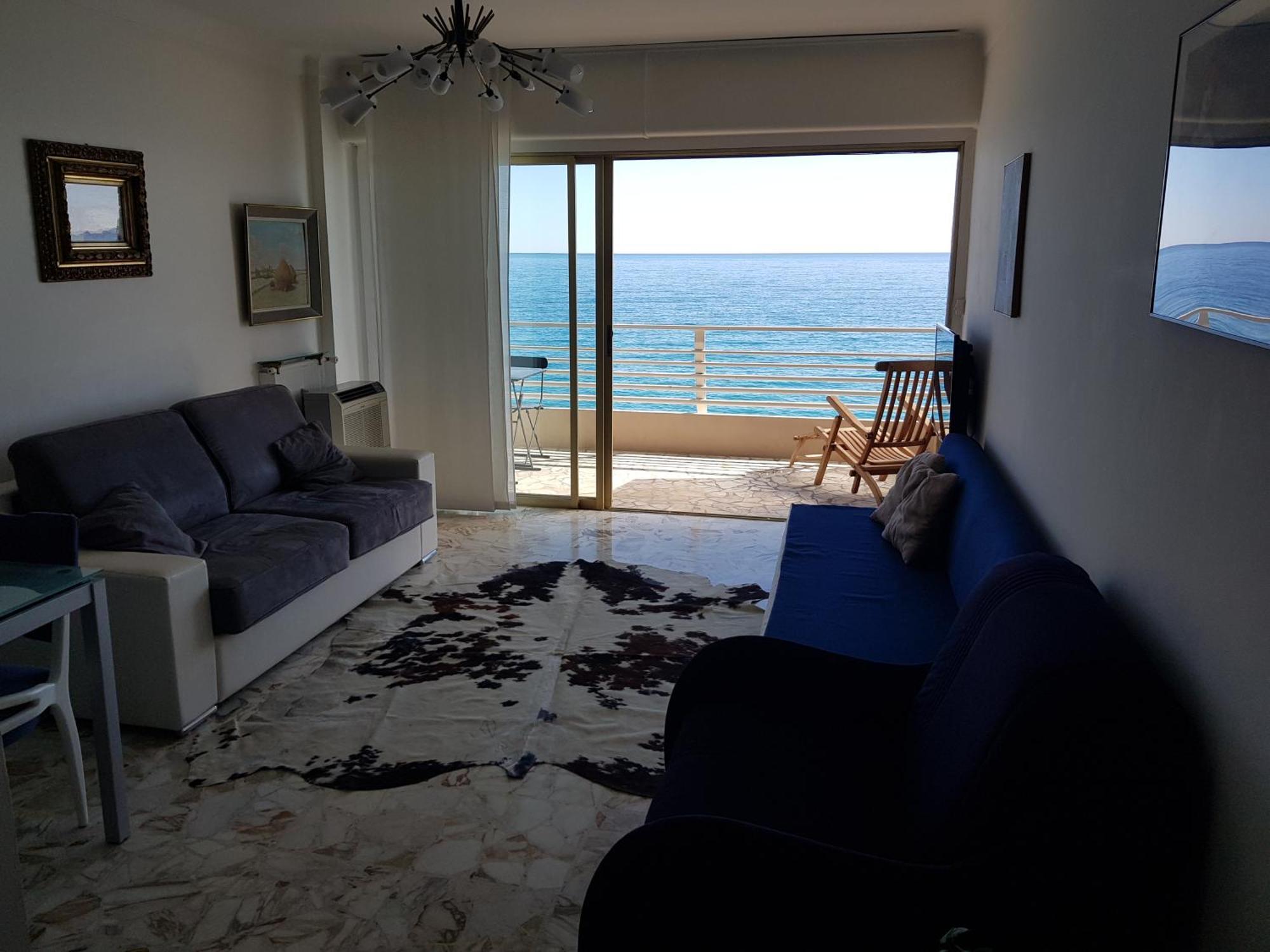 Menton Front Bord De Mer Cote D'Azur Florentina Sea View French Riviera Proche Monaco Montecarlo Superb Studio Extérieur photo