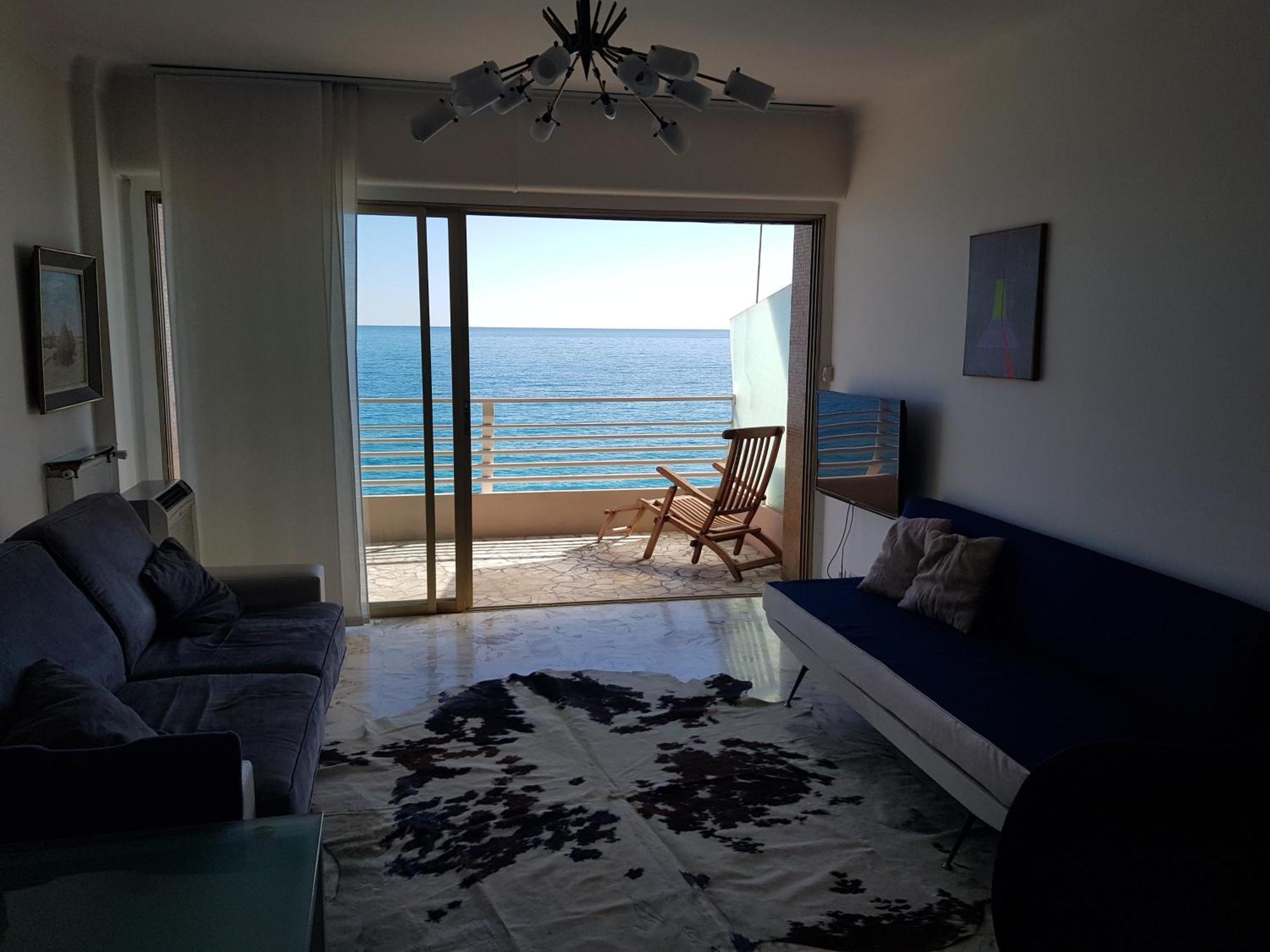 Menton Front Bord De Mer Cote D'Azur Florentina Sea View French Riviera Proche Monaco Montecarlo Superb Studio Extérieur photo