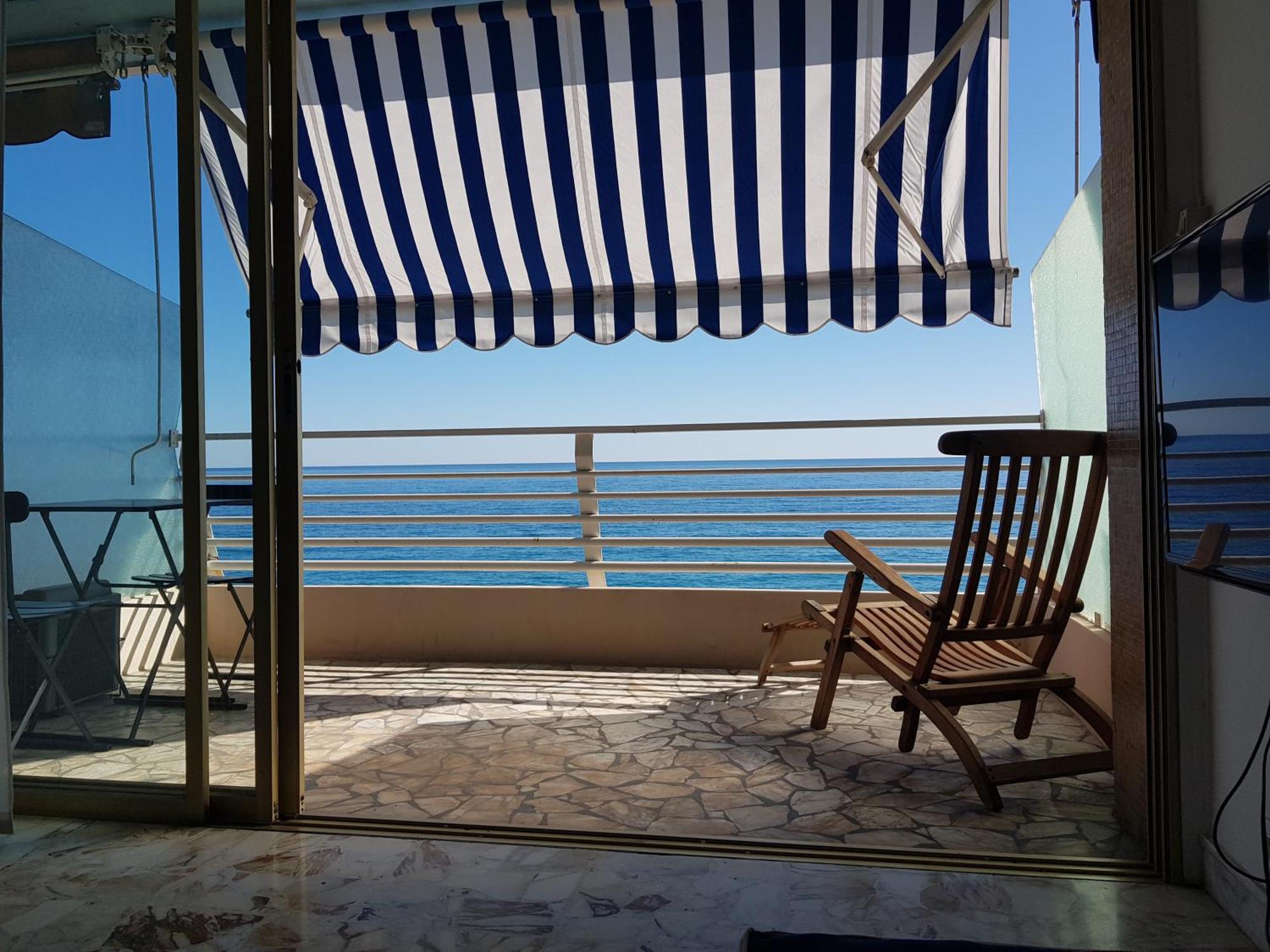 Menton Front Bord De Mer Cote D'Azur Florentina Sea View French Riviera Proche Monaco Montecarlo Superb Studio Extérieur photo